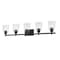 Z-Lite Bohin 5 Light Vanity, Matte Black And Clear Seedy 464-5V-MB - alternate 6